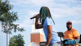 Dae Dae performs &quot;Wat U Mean&quot; live at the Lifestyle Summer Fest