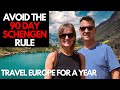 SCHENGEN Rules | How to Stay in Europe Longer than 90 Days (Avoid the 90/180 Schengen Rule)