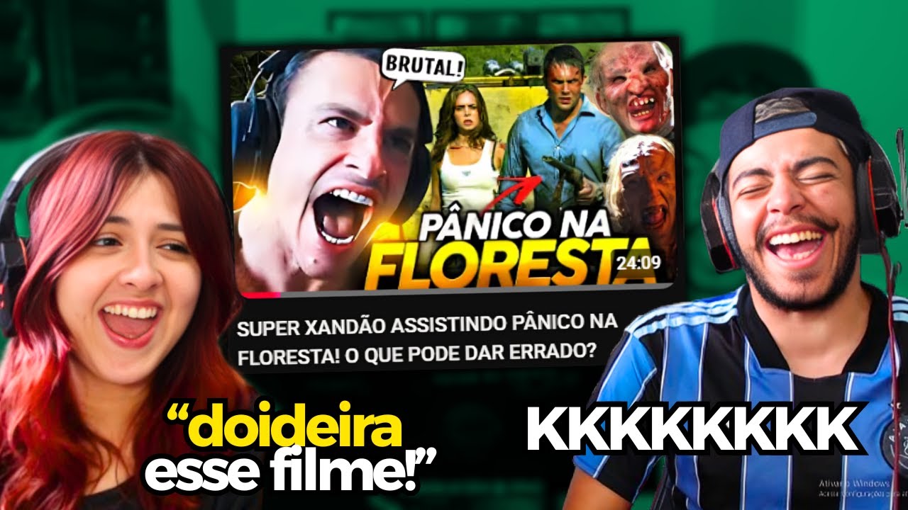 SUPER XANDÃO ASSISTINDO PÂNICO NA FLORESTA! O QUE PODE DAR ERRADO? | REACT