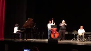 MAYA SINGING AND PLAYING PIANO (COMES LOVE - ELLA FITZGERALD)