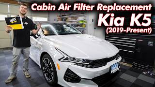 Kia K5 Cabin Air Filter Replacement Guide [2019 - Present]
