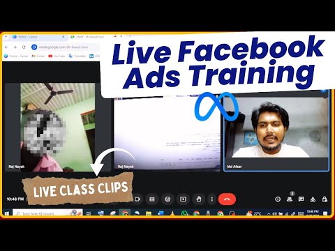 Live Google ads facebook ads Personalized Training 0nly at 9999