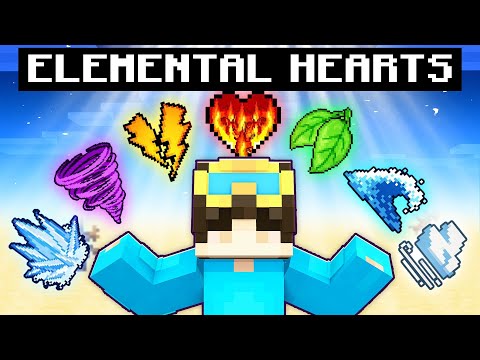 Nico and Cash - Nico has ELEMENTAL Hearts in Minecraft!- Parody Story(Cash,Shady, Zoey and MiaTV)