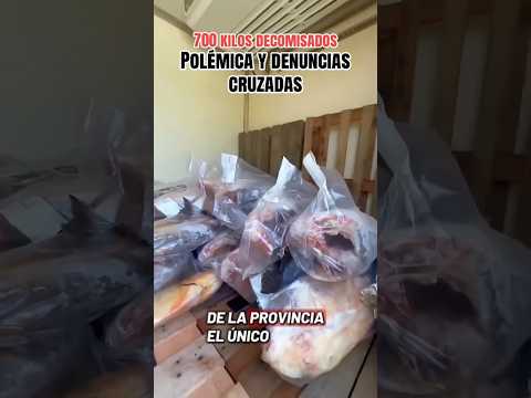 Operativo de fauna con polémica en Corrientes. 700 kilos de pescados secuestrados.