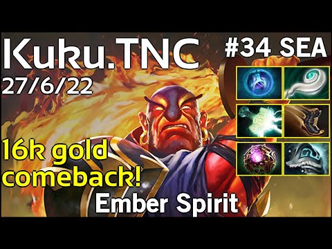 Kuku [TNC] Ember Spirit - Dota 2  7.19