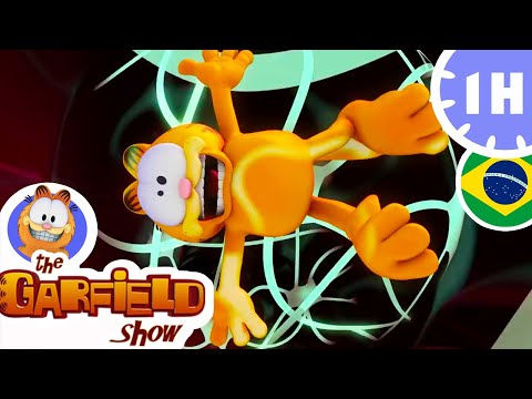 🧠 Garfield visita o cérebro de Eddie ! 🧠 - Episódio Completo HD