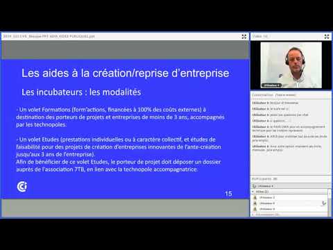 , title : 'Webinaire : Les dispositifs d'aides publiques pour votre entreprise'