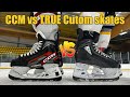 CCM AS-V Pro Custom vs True SVH Custom skate review - Which hockey skates are best ?