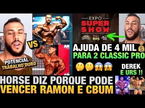 HORSE DIZ QUE PODE VENCER RAMON E CBUM + ELE VAI DOAR 4 MIL REAIS PARA 2 ATLETAS CLASSIC E MAIS