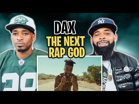 AMERICAN RAPPER REACTS TO -Dax - "THE NEXT RAP GOD" [One Take Video]