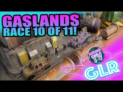 Gaslands Die-cast Racing Race Semi-Finals #10 - Shredder VS Sonic Reducer