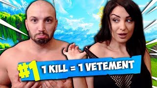 Fortnite battle royale : 1 kill 1 vêtement avec pinkgeek 