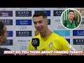 Cristiano Ronaldo talks about defeating Roberto Firmino,Mahrez,Saint Maximin!!🗣️😆👀