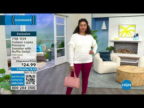 HSN | Colleen Lopez Collection Clearance 12.31.2023 - 09 AM