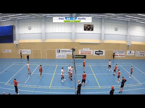 16.12.2018 PaU - Korpo 3-0(25-18,25-23,25-19)