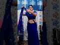 How To Wear Ultra Low Waist Saree Blue Colour Saree Draping Low Waist