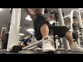 Bodybuilding - 25 days out - Back and Delts