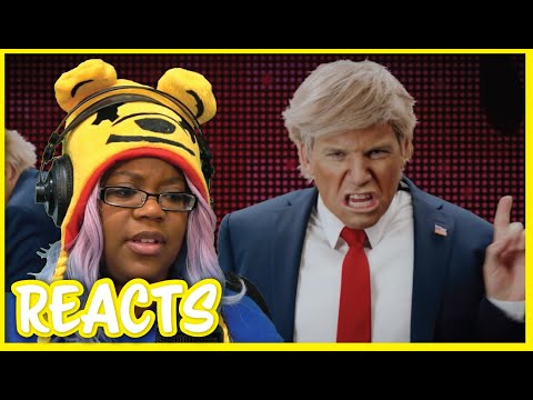Donald Trump vs Joe Biden | Epic Rap Battle Of History | AyChristene Reacts
