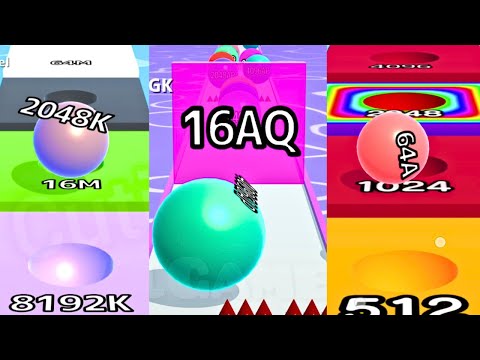 Ultimate 2048 Merge Showdown 💥 Ball Run 2048 vs Infinity Mode ♾️ vs Ball Run Infinity | Max Level