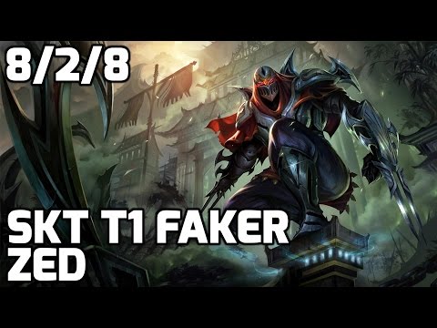 SKT T1 Faker Zed vs Rumble [Patch 5.14]