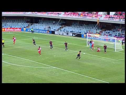 Resumen FC Barcelona B - CE Sabadell (2-0) Jornada 3