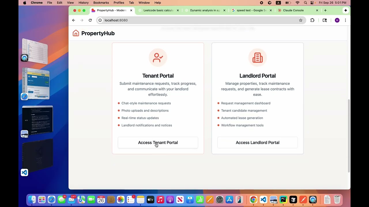 Smart Property Hub project preview