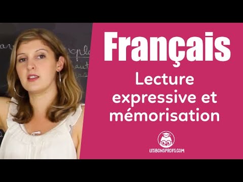Lecture expressive et mémorisation