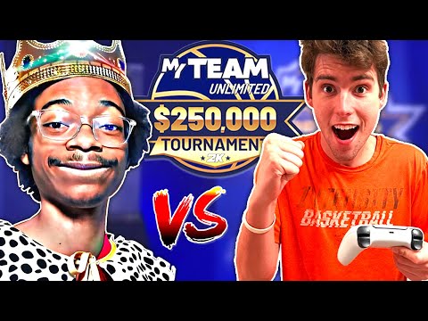 I MATCHED UP AGAINST THE $250K XBOX CHAMPION CARLO IN THIS $100 TOURNAMENT! NBA 2K23 MyTEAM