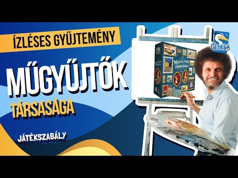 Készítsd el álmaid galériáját | Műgyűjtők társasága játékszabály - Gémklub