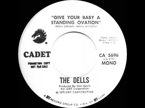 1973 Dells - Give Your Baby A Standing Ovation (mono radio promo 45)