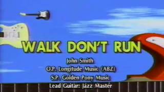 Walk Don't Run - Ventures - backing track with chords