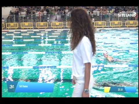 Serie 4 dei 50 Rana  Assoluti Femmine Master - Campionati Regionali Masters 2014 di Veneto e Friuli