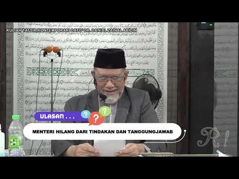 Menteri Hilang dari Tindakan atau Tanggungjawab? | Dato' Dr. Danial Zainal Abidin