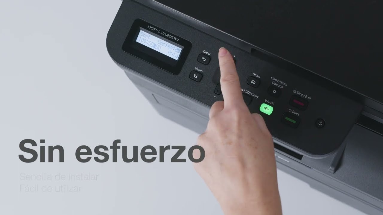 Brother DCP-L2620DW video de presentación