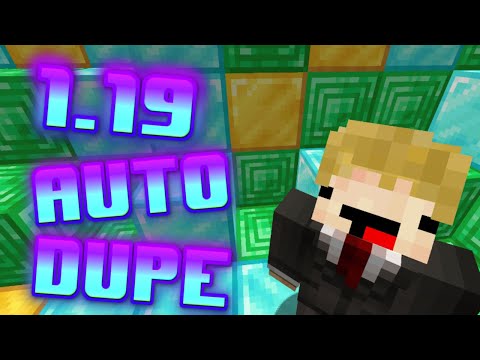 Minecraft Java 1.19 Multiplayer Dupe Glitch!! AUTOMATED