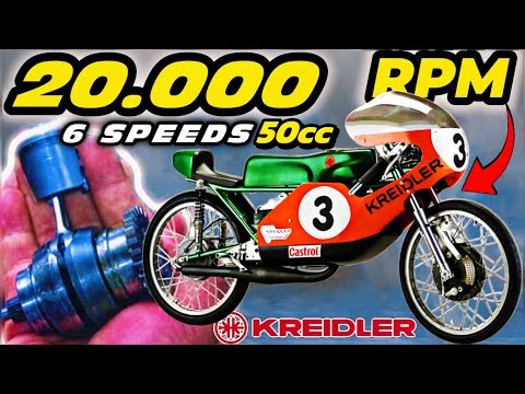 50cc, 6-speed, and 20,000 RPM! The 2-stroke that SOUNDED like a DEVILISH MOSQUITO