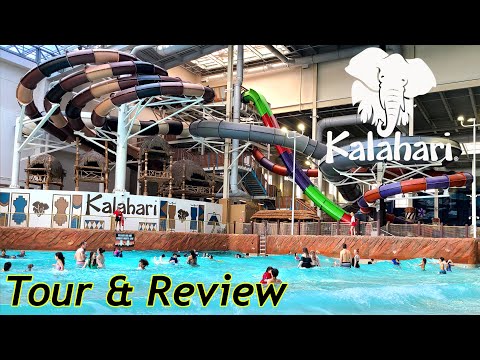 Kalahari Waterpark Resort (Poconos) Tour & Review with The Legend