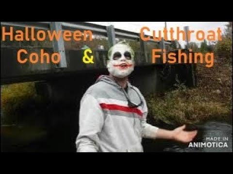Halloween Coho And Cutthroat Fishing