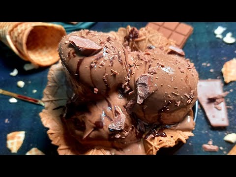 Chocolate ice-cream || How to make Creamy Chocolate ice-cream without Machine || Homemade