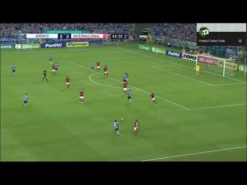 Gol de Leonardo Gomes Grêmio 1 x 0 Internacional
