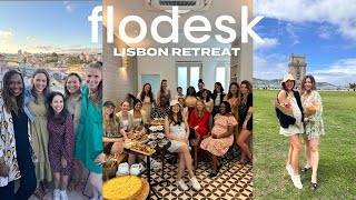 Come with me on the Flodesk Lisbon Partner's Retreat! 💌 🌼 🥘 🍹
