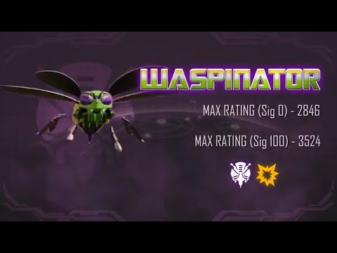 BOT SHOWCASE | REVIEW | WASPINATOR | Transformers Forged To Fight(TFTF) by KABAM, ZIBON'S ZONE(ZIBON