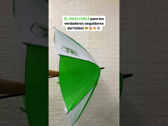Vídeo relacionado con CYPBRANDS Real Madrid- Paraguas infantil, Paraguas Manual para Niños, Transparente, 8 Varillas y Tubo Metálico de Gran Resistencia, Producto Oficial