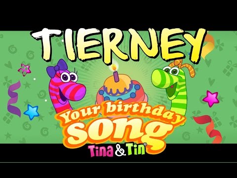 Tina & Tin Happy Birthday TIERNEY (Personalized Songs For Kids) #PersonalizedSongs