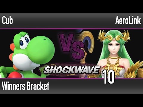 Shockwave 10 Smash Wii U - Cub (Yoshi) vs AeroLink (Palutena) - Winners Bracket