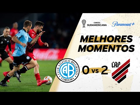 Gols e lances de Belgrano x Athletico Paranaense