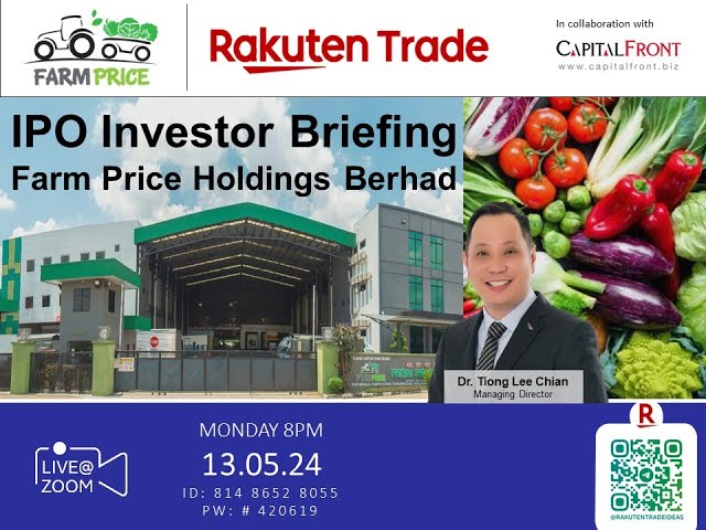 Rakuten Trade Ideas 🎯 Webinar - Farm Price Holdings Bhd
