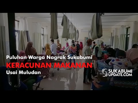 Video: Puluhan Warga Nagrak Sukabumi Keracunan Makanan Usai Muludan