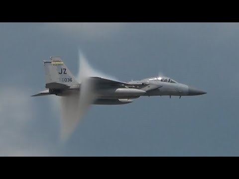 F-15 High Speed Passes - Dayton Airshow 2023