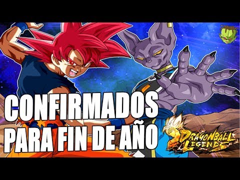 GOKU GOD Y BEERUS CONFIRMADOS PARA FINALES DE AÑO! | Dragon Ball Legends en Español Video